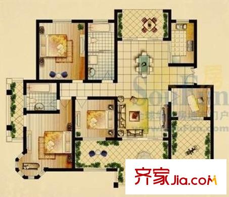 陽(yáng)光新天地 戶型圖