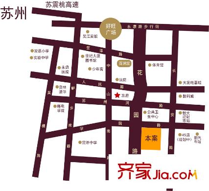 陽光新天地交通圖