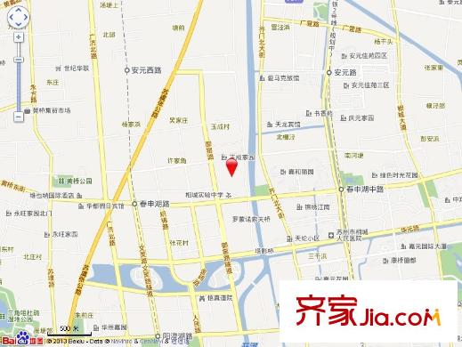 玉成家園交通圖