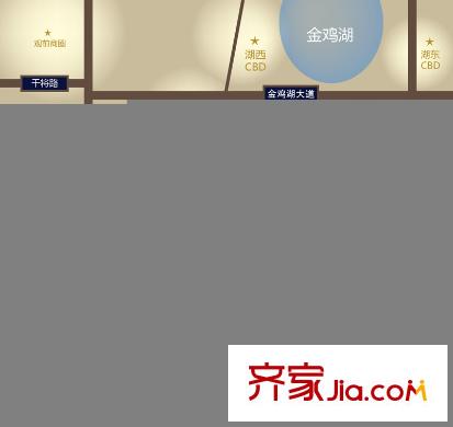 九龍倉碧堤半島光輝歲月交通圖區(qū)位圖