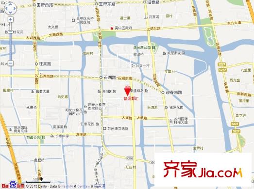 藍(lán)調(diào)都匯交通圖
