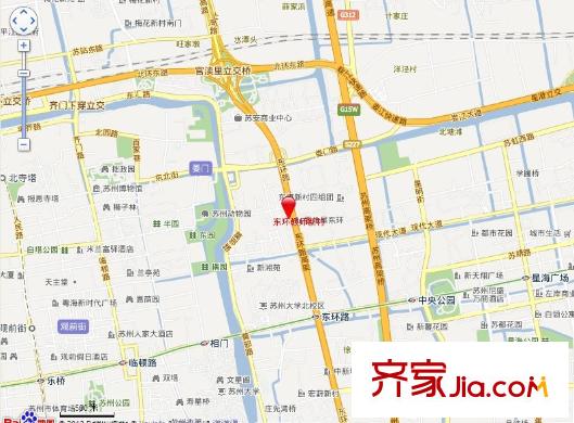東環(huán)教師新村交通圖