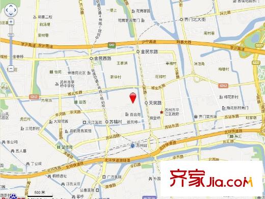 橘郡交通圖