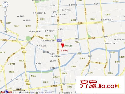 翠坊新村交通圖