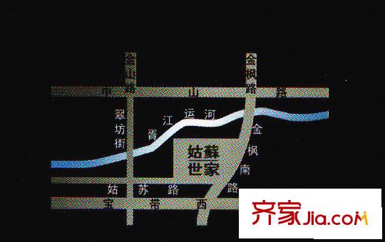 姑蘇世家交通圖