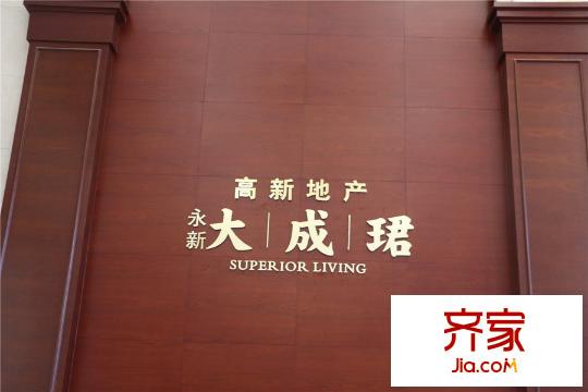 永新大成平方米售樓處實(shí)景2015.10.12