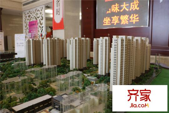永新大成平方米售樓處實(shí)景2015.10.12