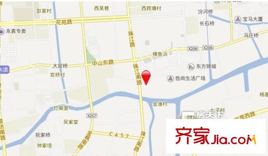 珠江首府交通圖