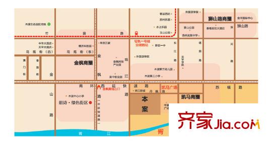 珠江首府交通圖