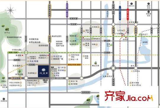 永新大成平方米交通圖