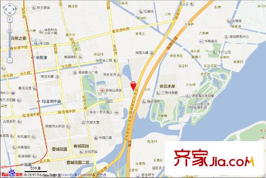 天鵝湖莊園交通圖