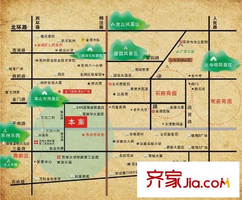 干將名邸區(qū)位圖