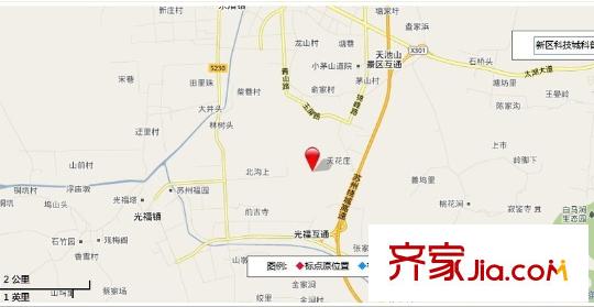 清山慧谷交通圖