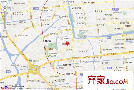 慶園交通圖