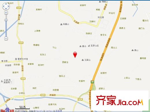 清山慧谷交通圖