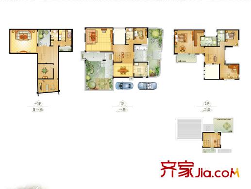 清山慧谷D負一、一、二、三層 4室3廳3衛(wèi)