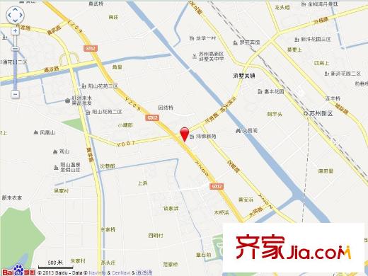 鴻運家園交通圖