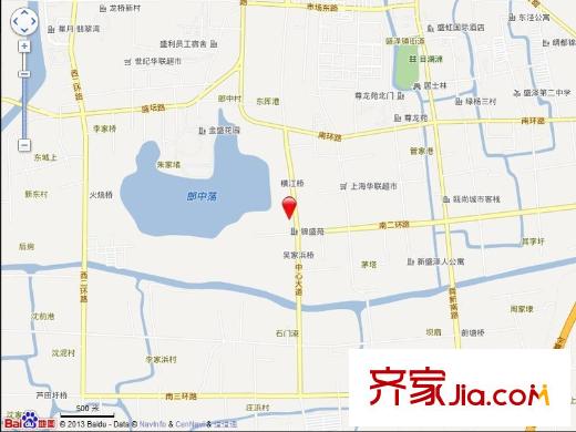 錦盛苑交通示意圖