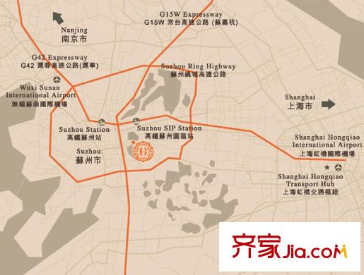 湖濱四季交通圖