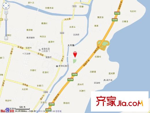 澄湖印象交通圖