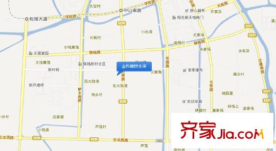 金科廊橋水岸交通圖