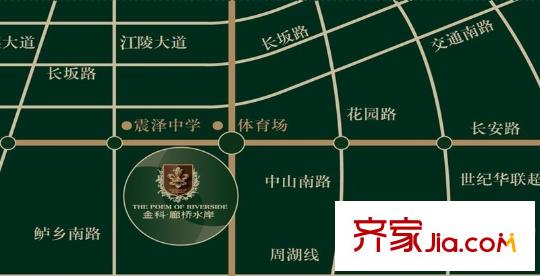 金科廊橋水岸交通圖