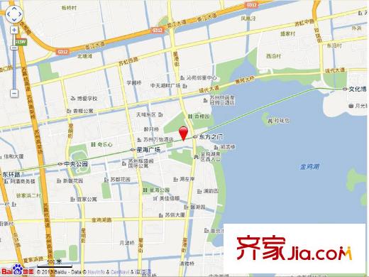 東方之門交通示意圖