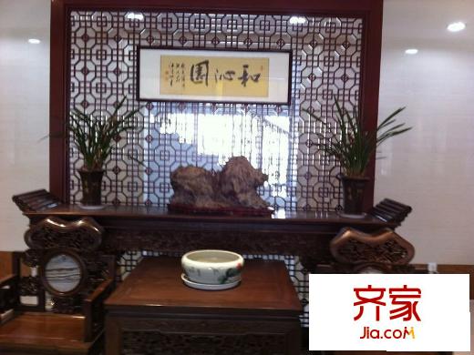 和沁園售樓處茶室休息區(qū)2013.4.25
