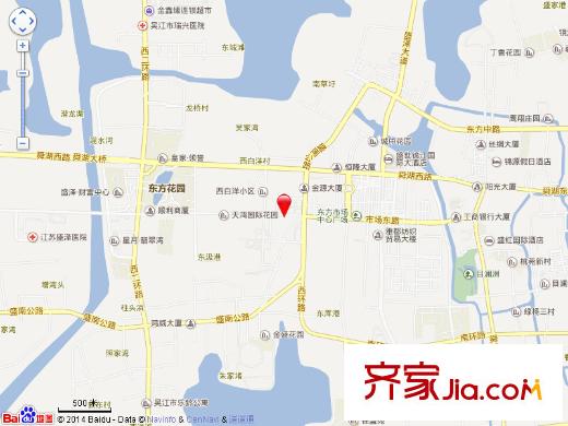 立新天鴻國際花園交通圖