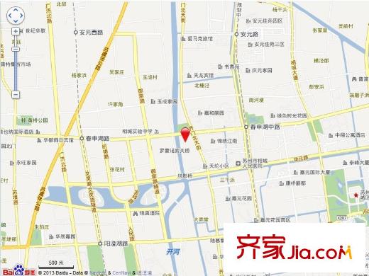 花好月圓交通示意圖