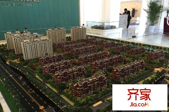 偉業(yè)金域華府項(xiàng)目最新沙盤