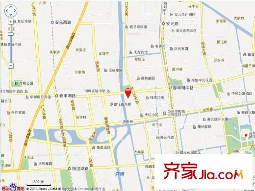 花好月圓交通示意圖