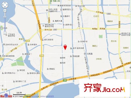 首開國風(fēng)華府交通圖