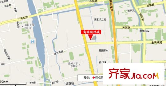 商旅新悅城交通圖