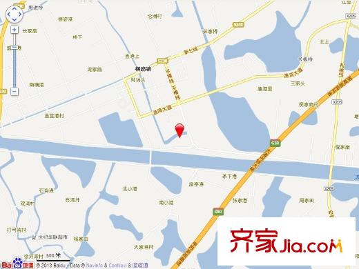 望景華庭交通示意圖
