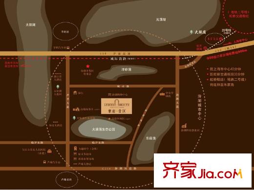 華府壹區(qū)交通圖
