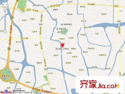 甫雅苑交通圖