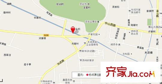 嵐山別墅交通圖