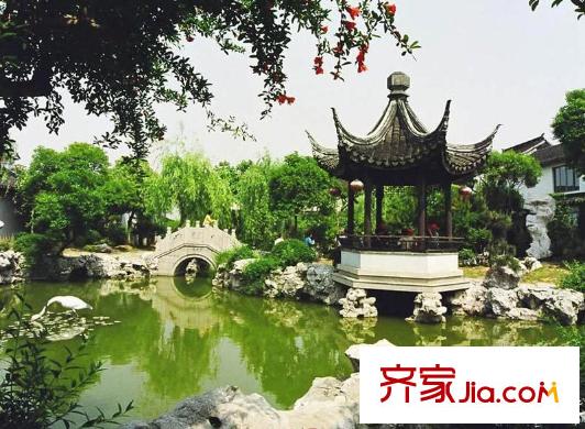 合潤御府項目旁古跡嚴(yán)家花園