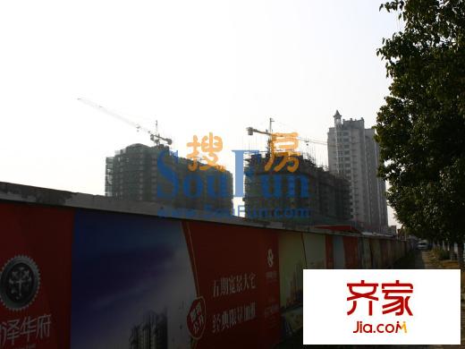 錦澤華府沿街廣告2013.1.10