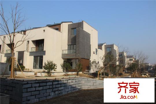 中節(jié)能生態(tài)島別墅聯(lián)排別墅8#實景2015.3.12