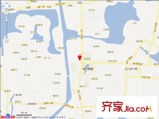 橡逸灣交通圖