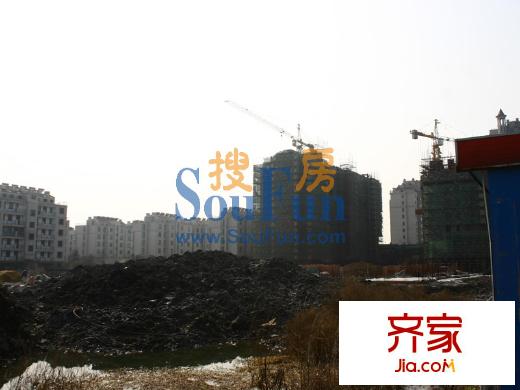 錦澤華府工地現(xiàn)場(chǎng)2013.1.10
