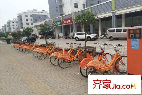 南悅豪庭項(xiàng)目對(duì)面公共自行車