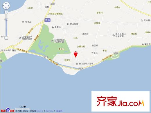 太湖天城MINI墅交通圖
