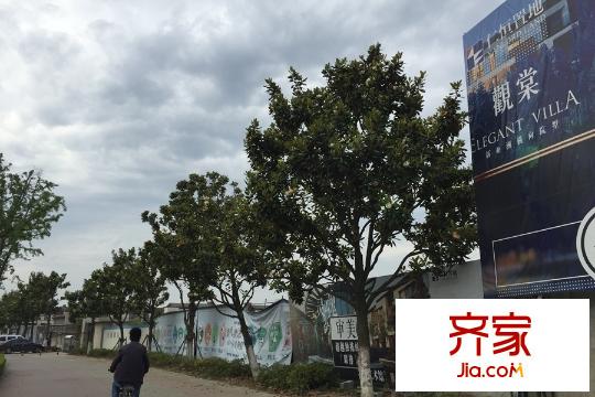 仁恒觀棠小區(qū)工地外圍廣告（2015.5.25）