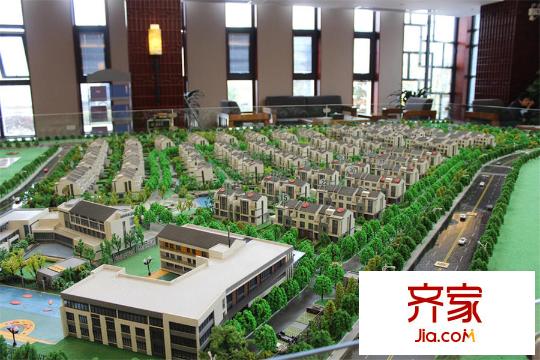 秦馀山莊售樓處實(shí)景2015.3.20