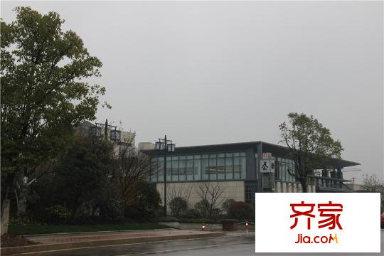 秦馀山莊售樓處實景2015.3.20