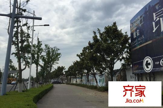 仁恒觀棠小區(qū)工地外圍廣告（2015.5.25）