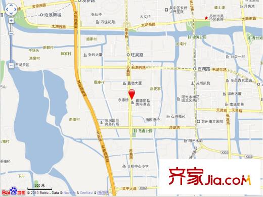 中天和景苑區(qū)位